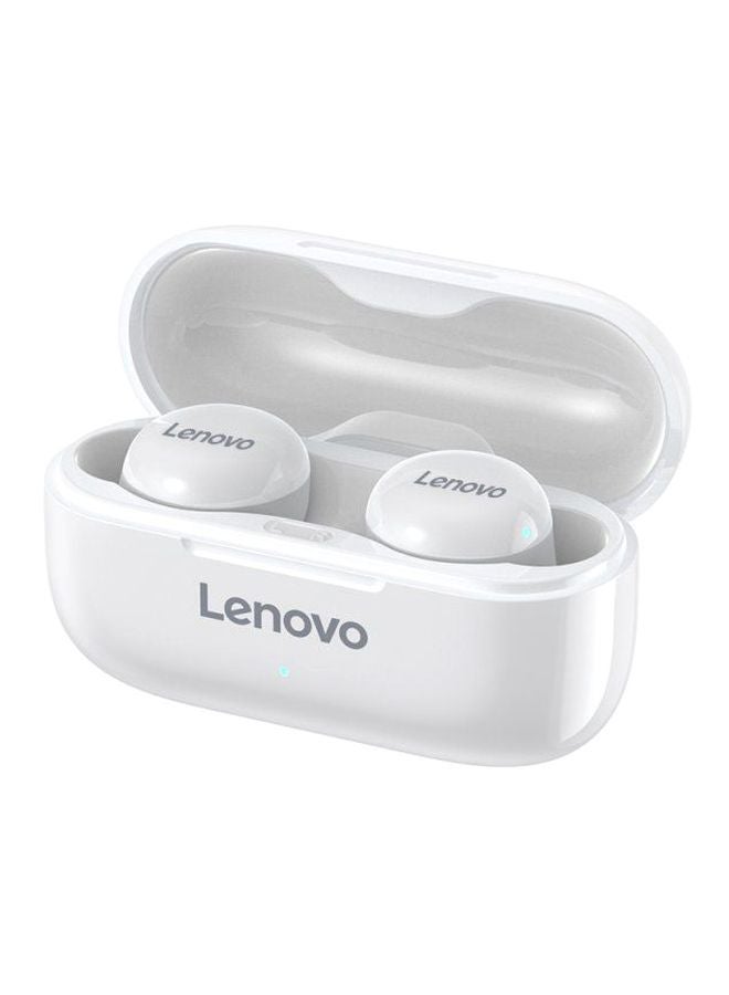 Lenovo - LP11 TWS Mini Bluetooth Wireless Headphone 9D Stereo Sports With Microphone White - Image 1