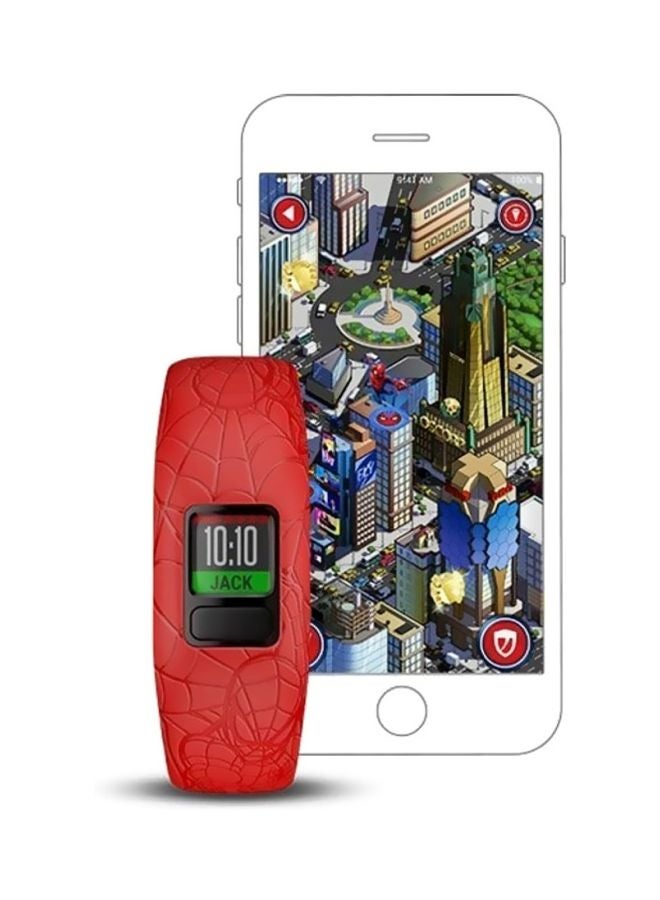GARMIN - Marvel Spider-Man Smartwatch Band 11mm Red - Image 1
