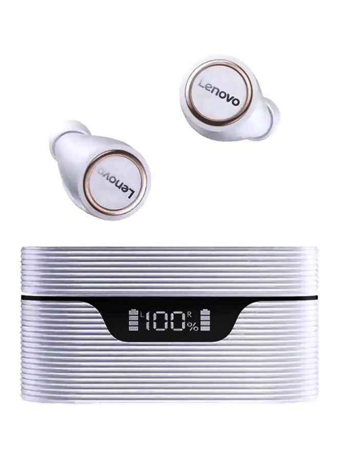 Lenovo LivePods LP12 TWS Earbuds Wireless Bluetooth 5.0 DSP Noise Reduction IPX5 Waterproof Earphones White/Black - Image 1
