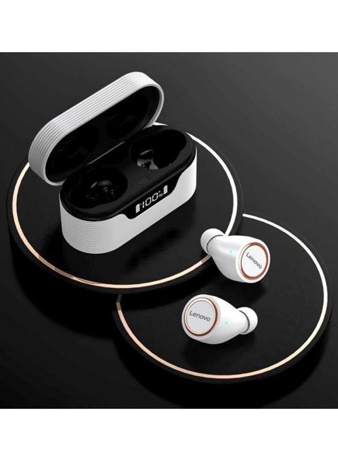 Lenovo LivePods LP12 TWS Earbuds Wireless Bluetooth 5.0 DSP Noise Reduction IPX5 Waterproof Earphones White/Black - Image 2