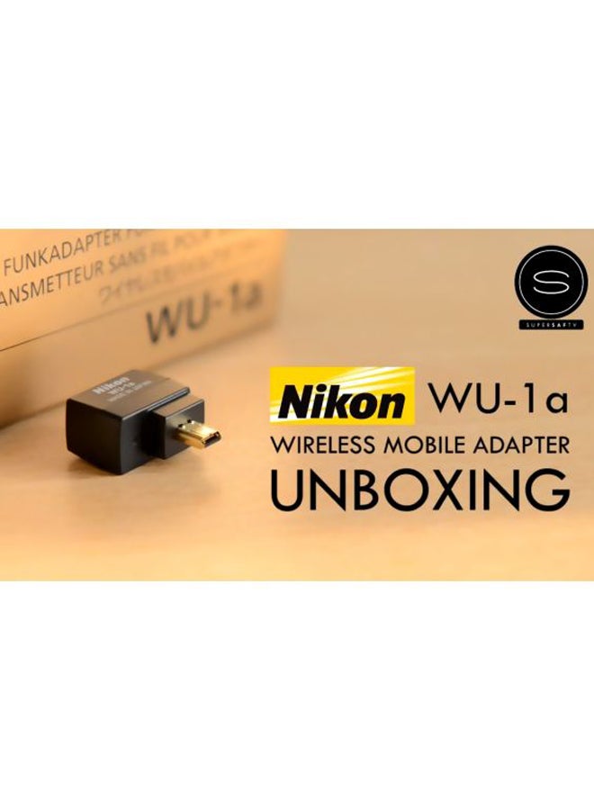 Nikon - Wireless Mobile Adapter Black/White - Image 1