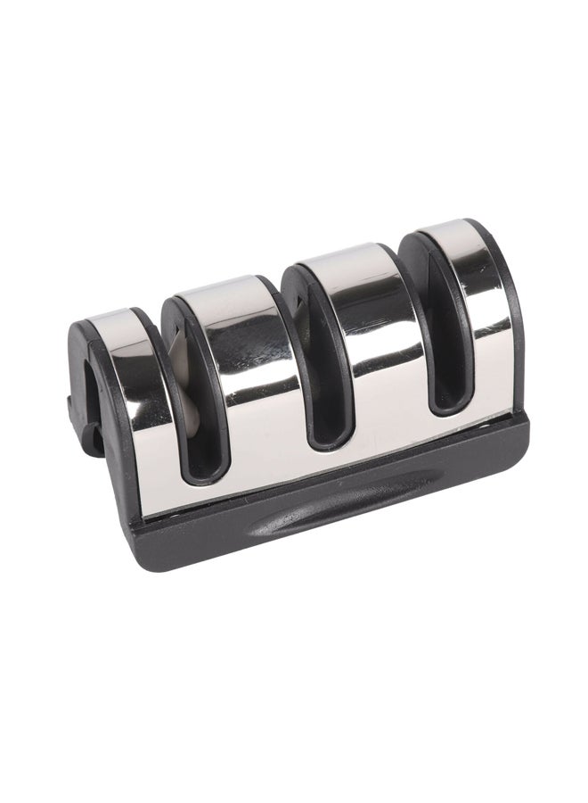 Beauenty 3-Stage Knife Sharpener Black/Silver/Red - Image 3