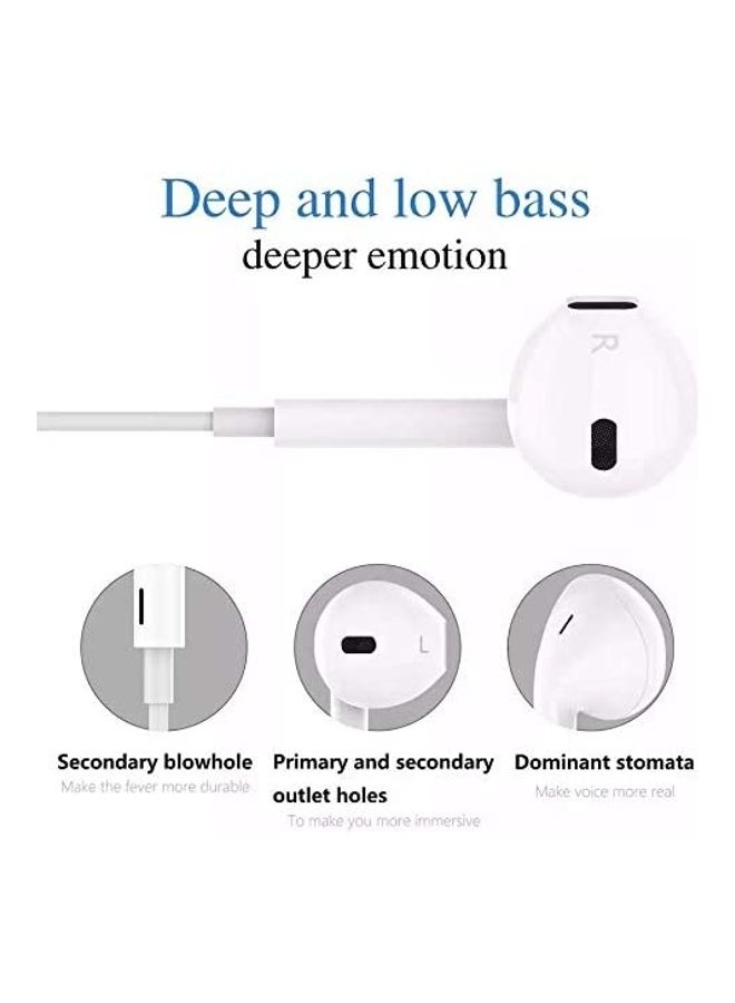 أي سي إس سماعات أذن سلكية أبيض - Image 2