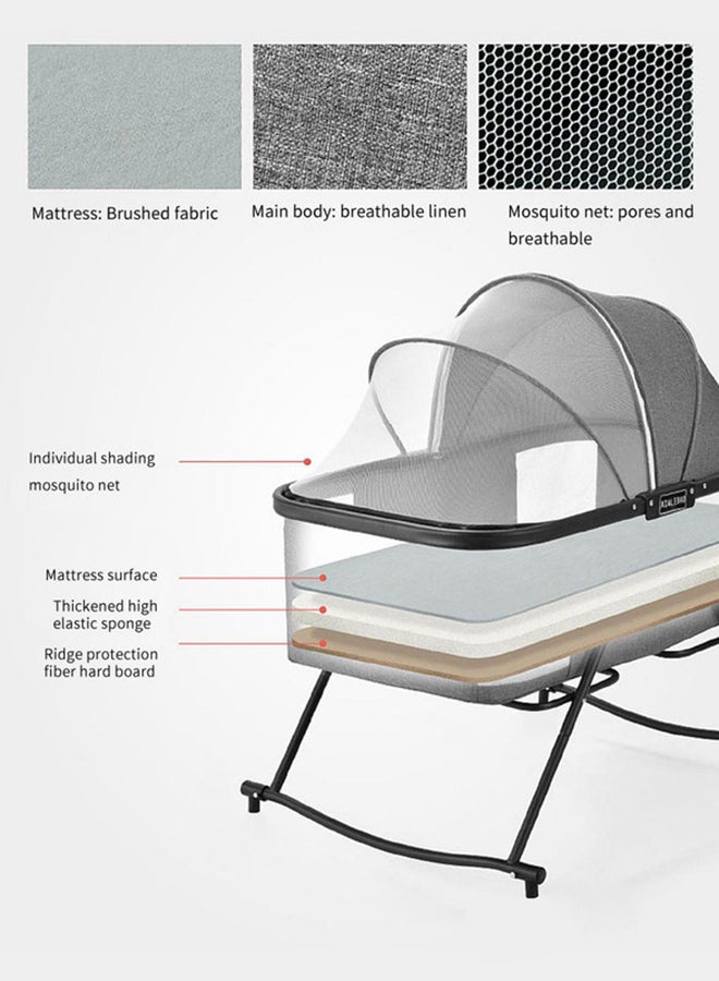 Portable Multi Function Crib Grey - v1621665497/N46879626A_3