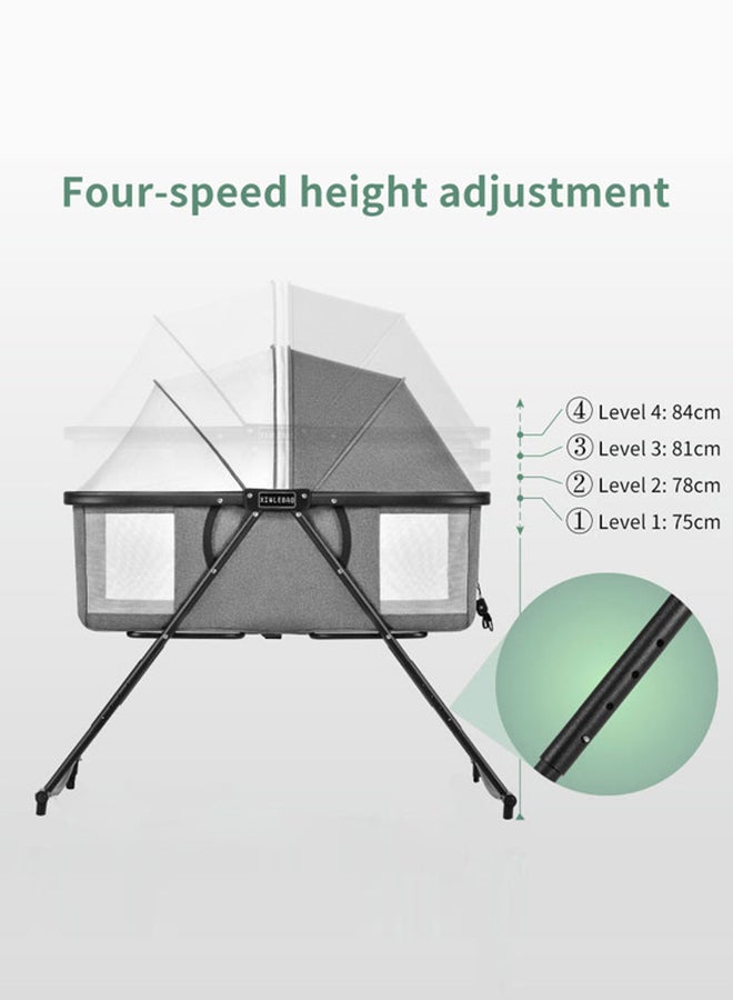 Portable Multi Function Crib Grey - v1621665497/N46879626A_5