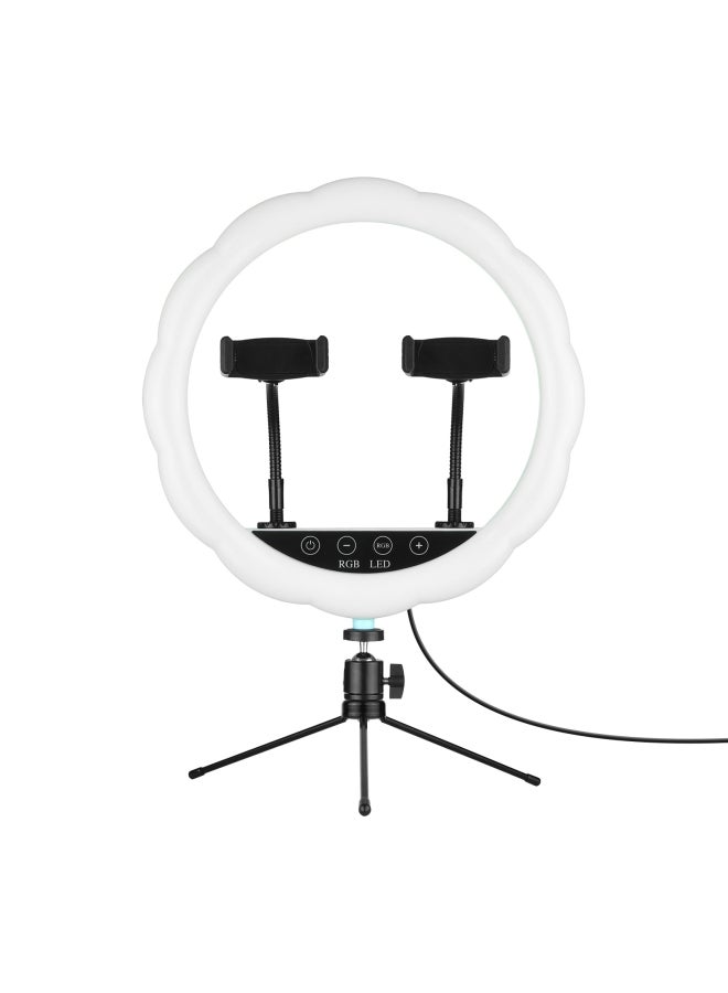 مصباح LED حلقي بإضاءة RGB متعدد الألوان - Image 2