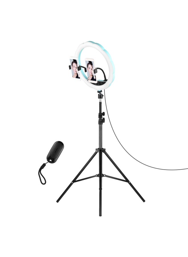 مصباح LED حلقي بإضاءة RGB متعدد الألوان - Image 1