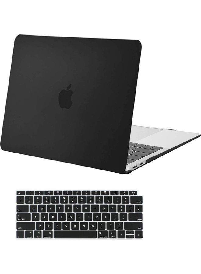 MacBook Air Laptop Case Cover And  Keyboard Cover Black - v1621673189/N47571181A_1