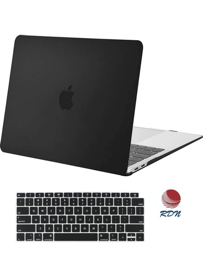 MacBook Air Laptop Case Cover And  Keyboard Cover Black - v1621673189/N47571181A_2