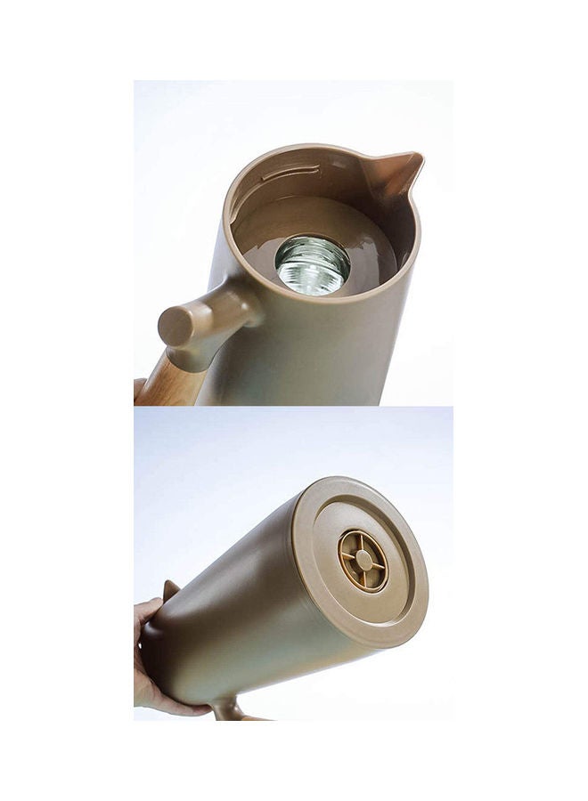 Insulated Thermal Flask Brown  - Image 4