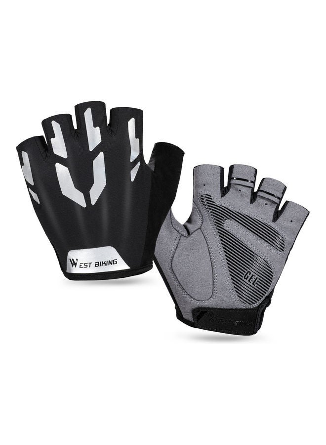 WEST BIKING Light Reflect Bicycle Gloves - Image 1