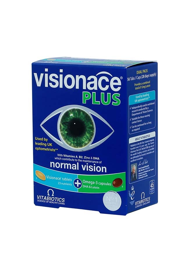 Vitabiotics - Visionace Plus 56 Tablets/Capsules - Image 1
