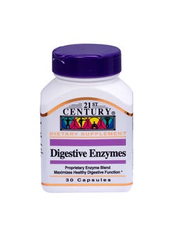 21st CENTURY Digestive Enzymes 30 Capsules  - Image 1