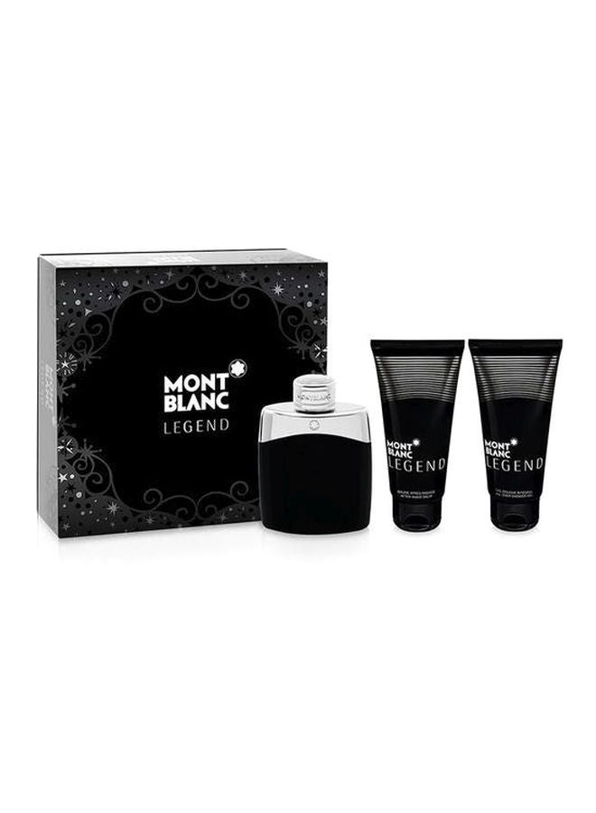 MONTBLANC Mont Blanc Legend Gift Set For Men Edt Legend EDP 100 Ml, After Shave Lotion 100 Ml, Shower Gel 100ml - Image 5