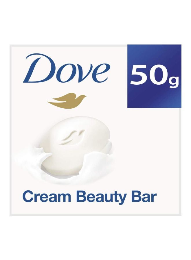 Dove Cream Beauty Bathing Soap Bar White 50grams - Image 3
