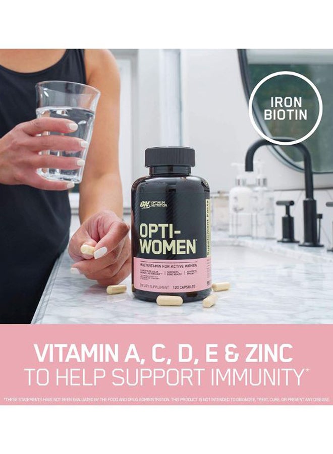 Optimum Nutrition - Opti-Women High Potency, 120 Capsules - Image 1