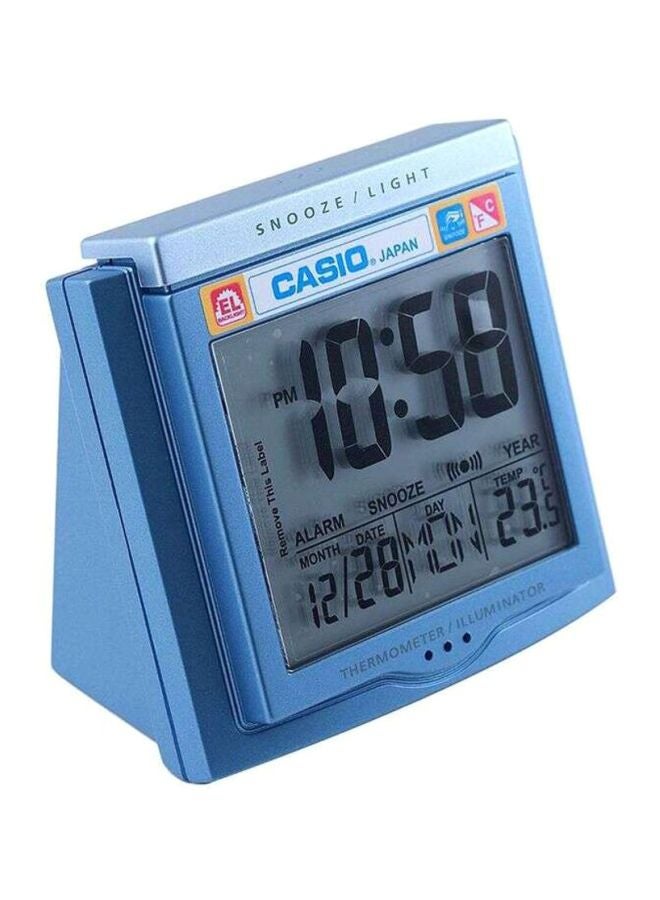 CASIO Wake Up Timer Alarm Desk Clock Blue/Grey  - Image 3