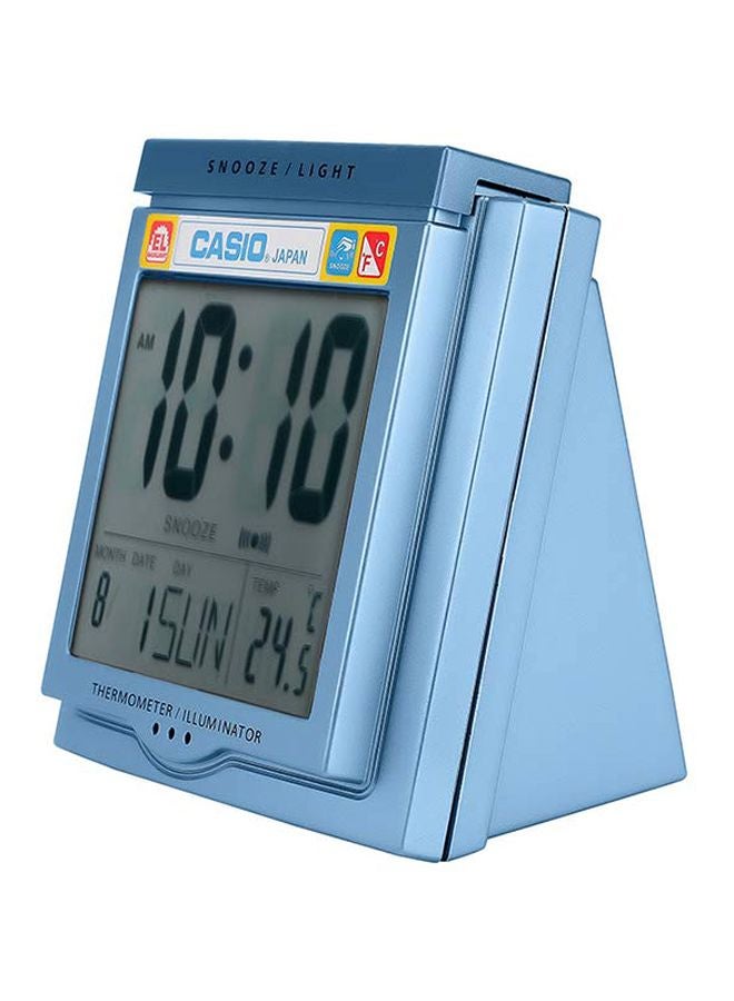 CASIO Wake Up Timer Alarm Desk Clock Blue/Grey  - Image 4