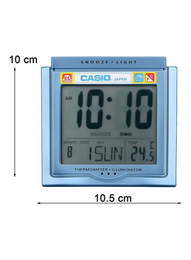 CASIO Wake Up Timer Alarm Desk Clock Blue/Grey  - Image 5