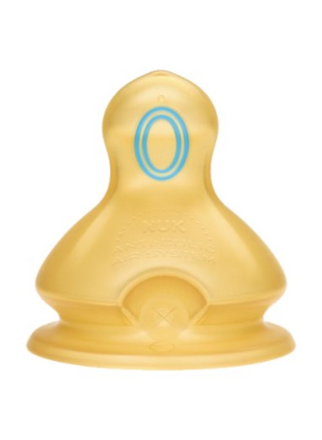 NUK - 2-Piece Teats First Choice + Latex / L / 0-6M - Image 1