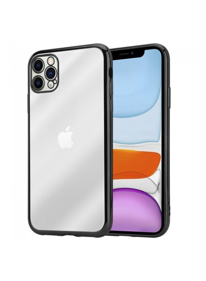 HICOOL Protective Case Cover For Apple iPhone 12 Pro Max Black/Clear  - Image 1