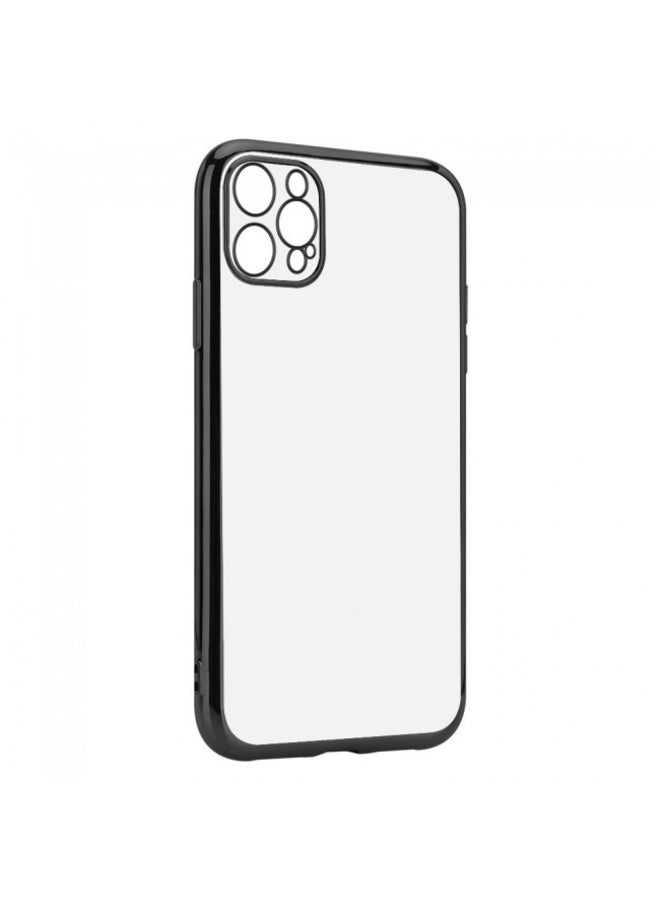 HICOOL Protective Case Cover For Apple iPhone 12 Pro Max Black/Clear  - Image 2