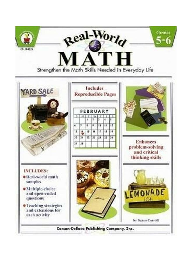 Real-World Math Grades 5-6 paperback english