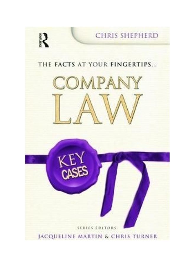 Key Cases: Company Law Paperback English by Christopher Shepherd 