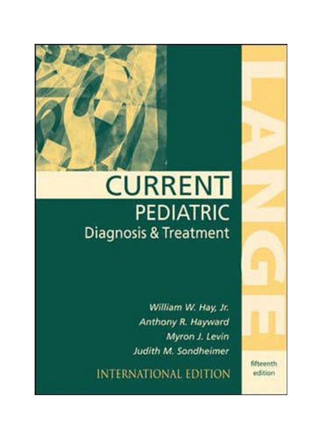 Current Pediatric Diagnosis and Treatment paperback english