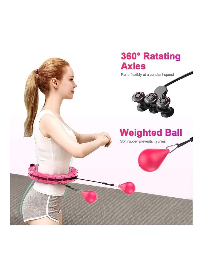 XiuWoo Weighted Hula Ring With Skipping Rope  - Image 5