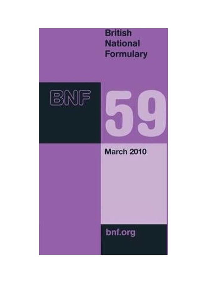 British National Formulary Paperback English by Joint Formulary Committee 