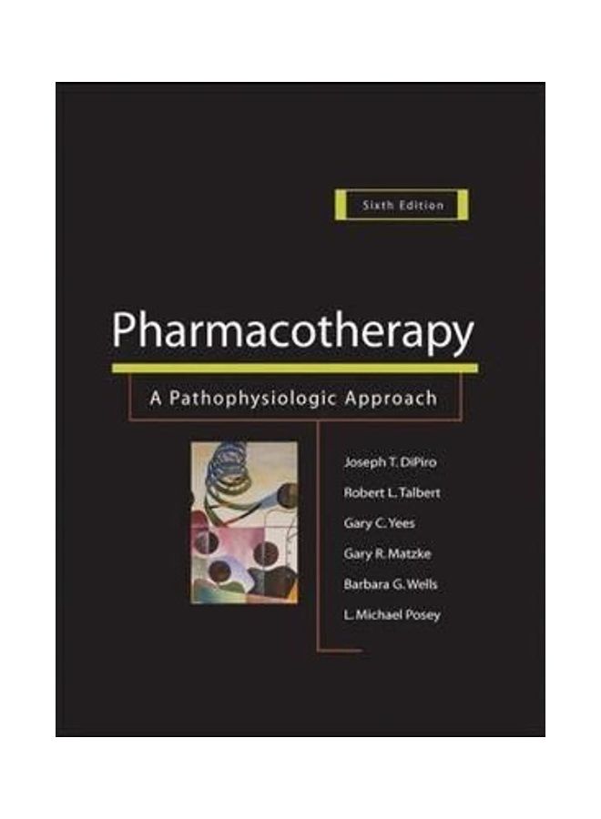 Pharmacotherapy Hardcover English by Joseph Dipiro