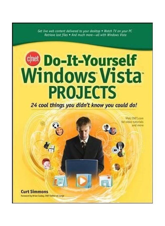 CNET Do-It-Yourself Windows Vista Projects: 24 Cool Things You Didn't Know You Could Do! paperback english 