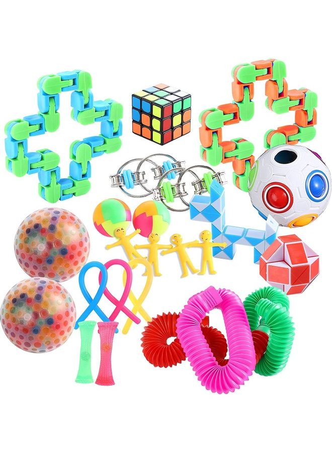 XiuWoo 24-Piece Sensory Fidget Toy Set - Image 1