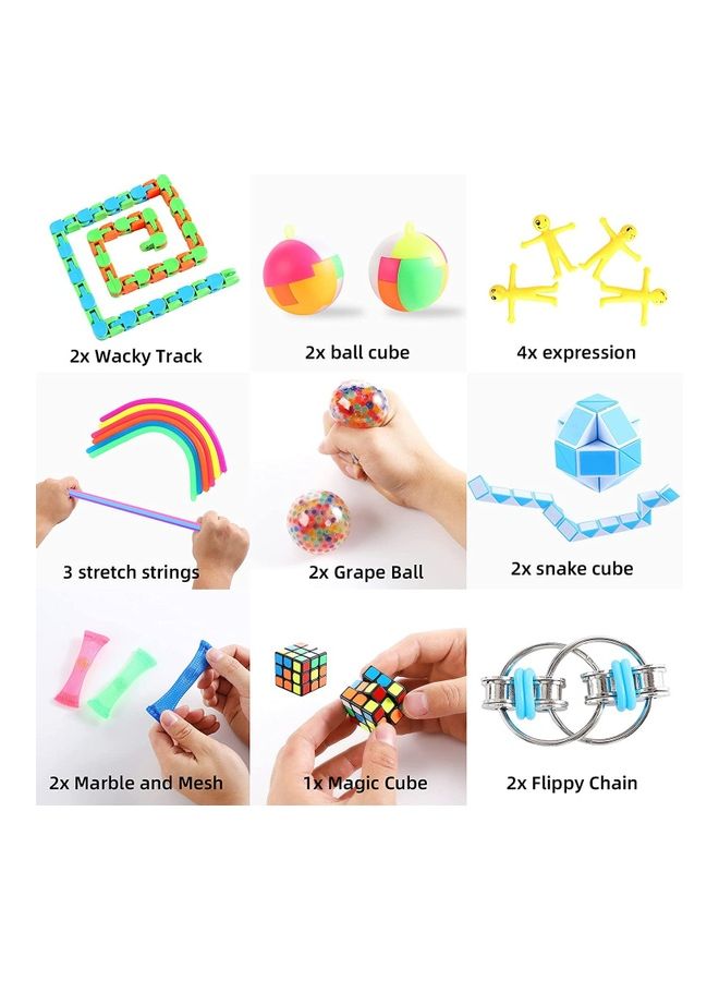 XiuWoo 24-Piece Sensory Fidget Toy Set - Image 4