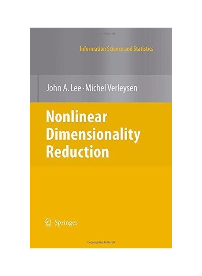 Nonlinear Dimensionality Reduction Hardcover English by John A. Lee 