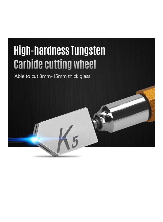 KKmoon Industrial Glass Cutter Tool Yellow/Silver - Image 5