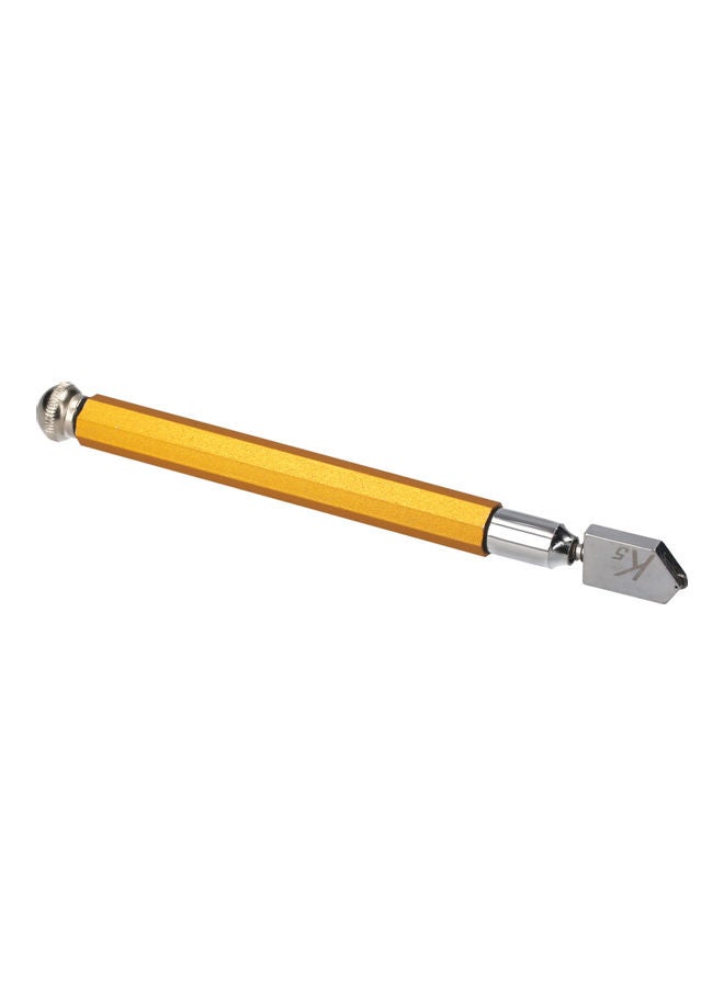 KKmoon Industrial Glass Cutter Tool Yellow/Silver - Image 1