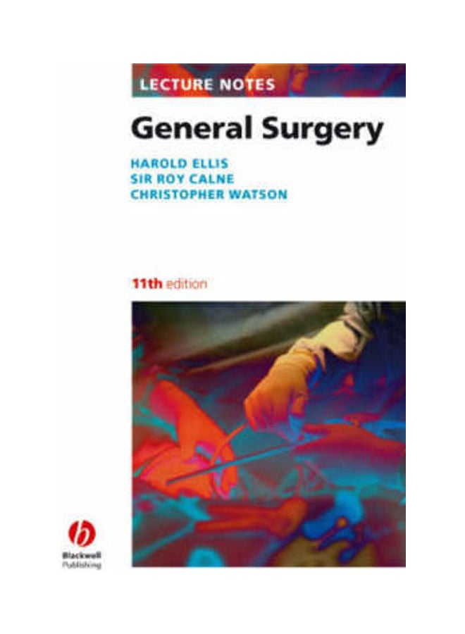 Lecture Notes General Surgery Paperback English by Harold Ellis 