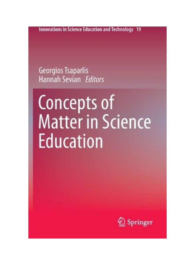 Concepts of Matter in Science Education hardcover english