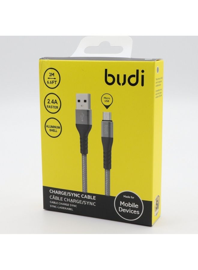 budi Fast Charging Cable Grey  - Image 5