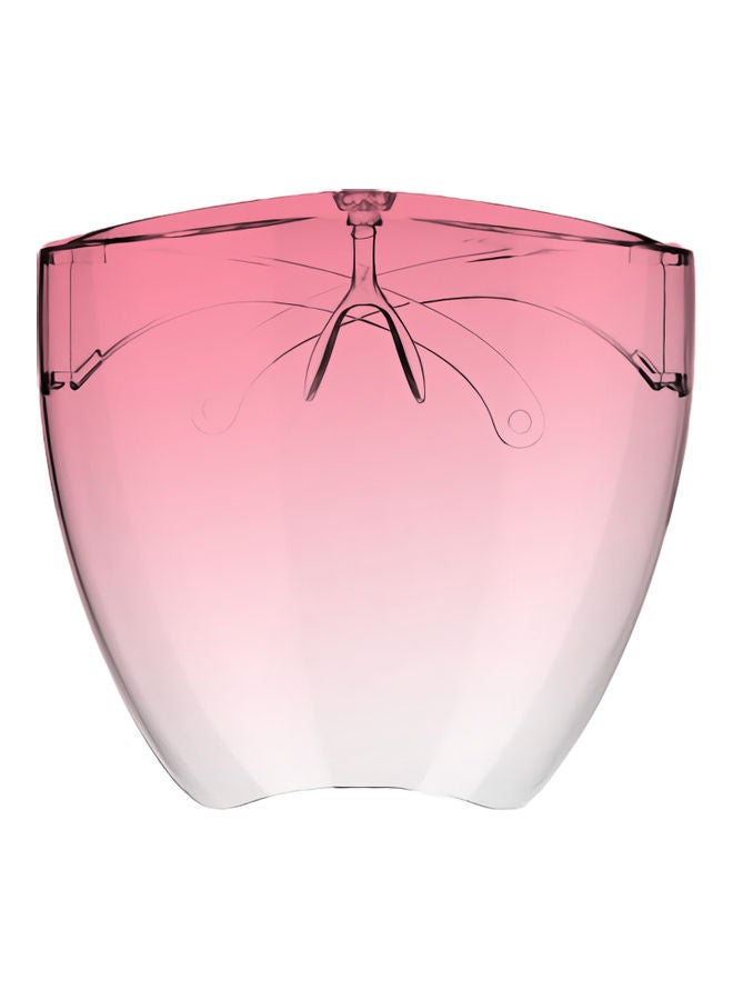 KKmoon - Anti-fog Protective Full Face Shield Glasses Pink/Clear - Image 1