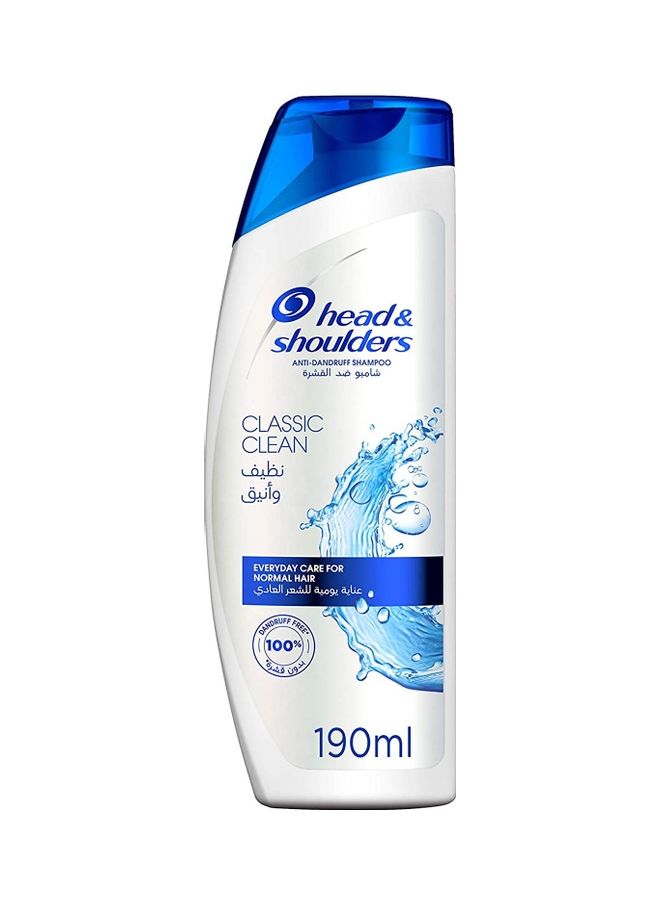 Head & Shoulders - Classic Clean Anti Dandruff Shampoo Multicolour 190ml - Image 1