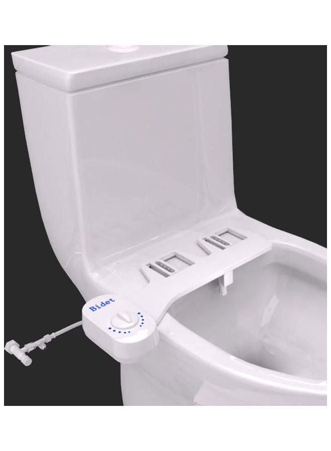 Toilet Seat Bidet Sprayer with Self Cleaning Nozzle White 17.12 x 5.9 x 2.16inch - v1621829766/N47588646A_7