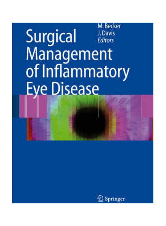 Surgical Management Of Inflammatory Eye Disease Hardcover English by Matthias D. Becker