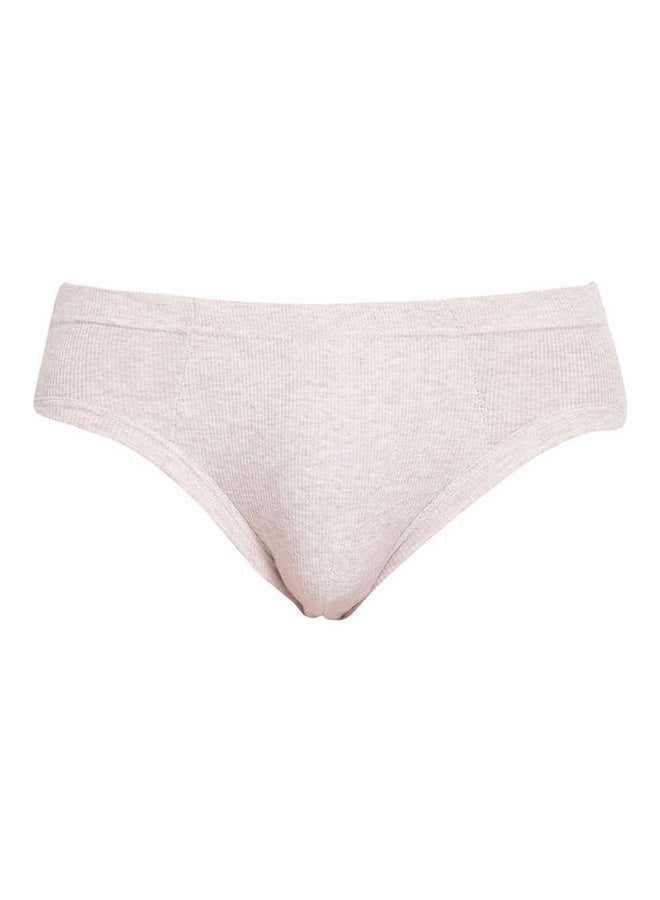 BYC - Soft Stretch Cotton Briefs Beige - Image 1