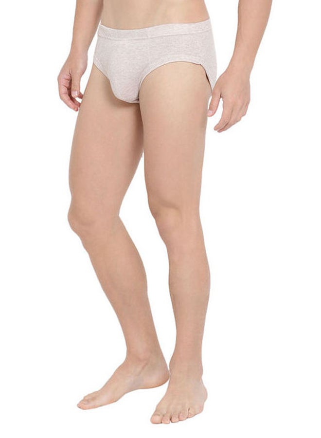 BYC - Soft Stretch Cotton Briefs Beige - Image 1