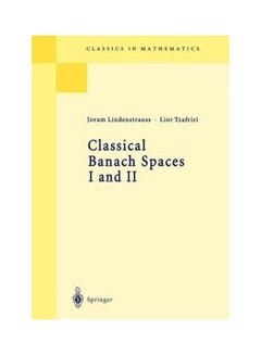 Classical Banach Spaces I And II Paperback English by Joram Lindenstrauss