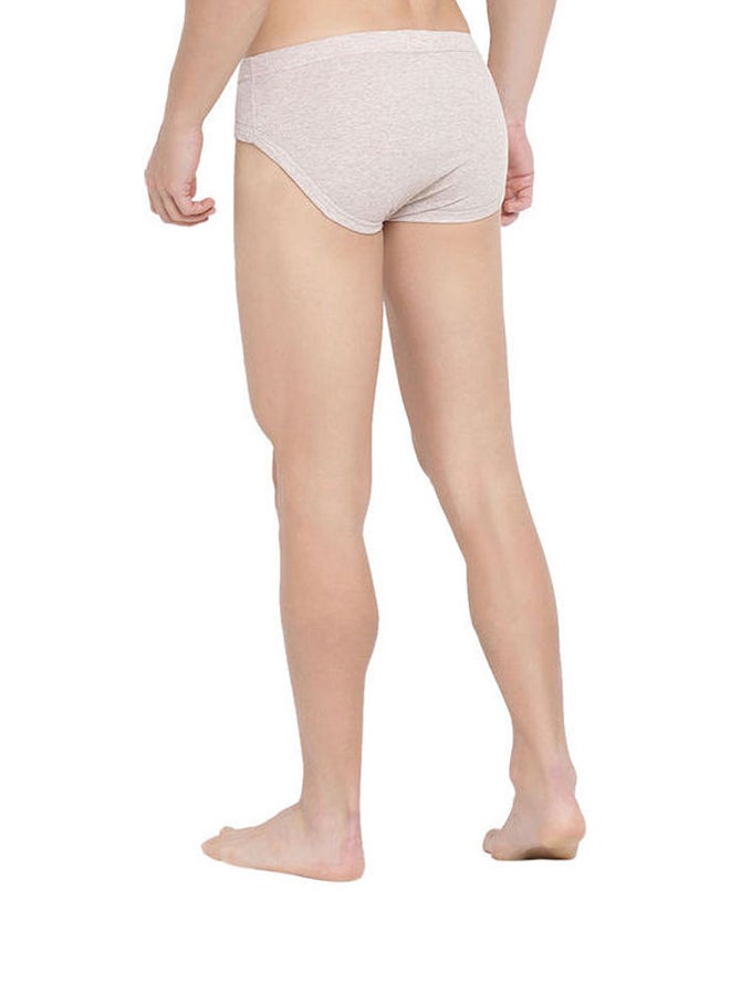 BYC - Soft Stretch Cotton Briefs Beige - Image 1