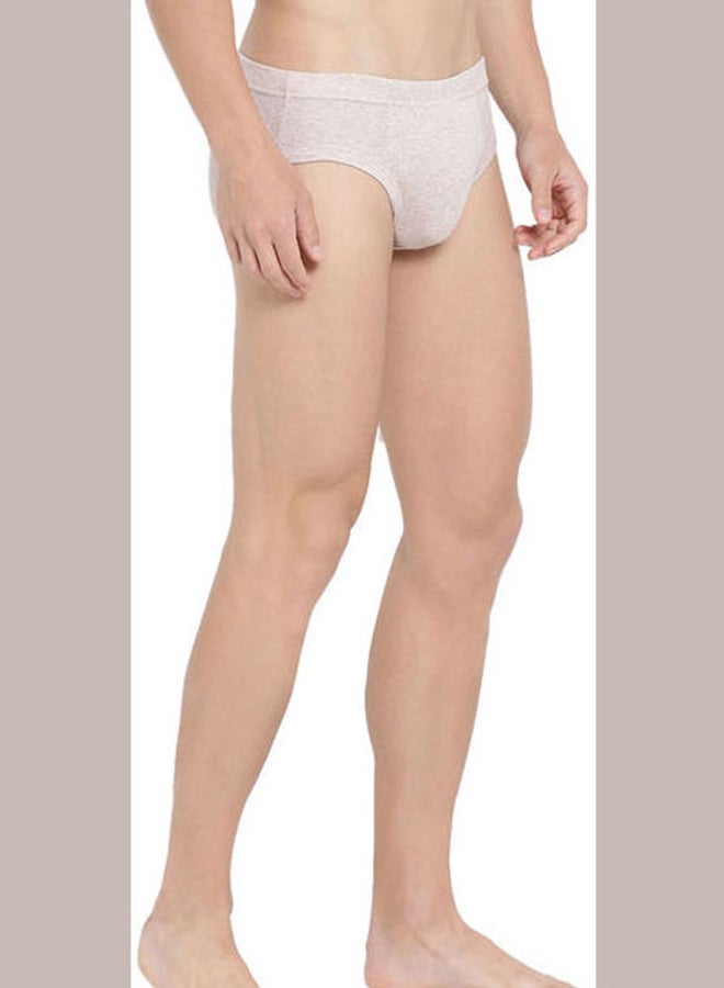 BYC - Soft Stretch Cotton Briefs Beige - Image 1